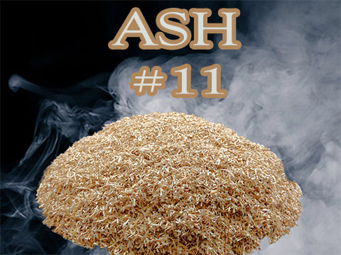 Ash Piccolo® no 11 ranging in sizes ge .5 mm and le 1 mm. This smoking&nbsp; wood chip is small but packed with great smoky flavor. 