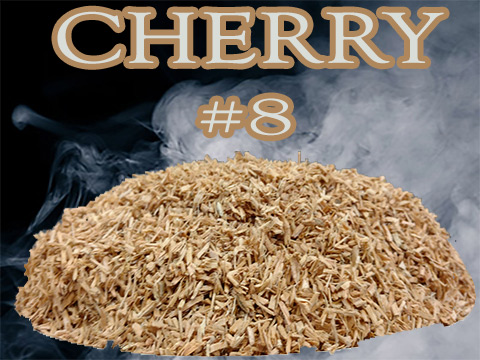 Our Wild Cherry Minuto® no 8 dices into consistent size smoker wood chips ranging from ge 2 mm and le 3 mm.&nbsp; infuses a consistent smoke flavor. 
