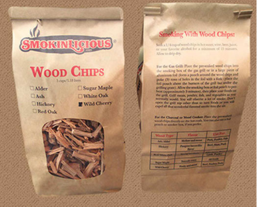 Our TinTie bagged Grande Sapore® is the perfect introduction to our Bark free Smoker wood Chips. Just enough to get you started with your smoker